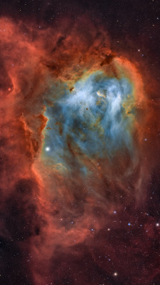 Astrofotografía de IC2944 - Nebulosa Lambda Centauri en narrowband en la categoría IC2944
