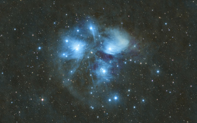 Astrofotografía de Messier 45 - Pléyades en la categoría M45