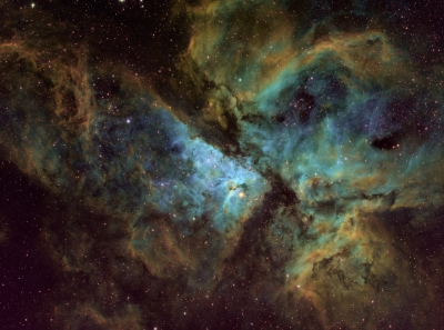 Astrofotografía de NGC3372 - Nebulosa Carina en SHO en la categoría NGC3372